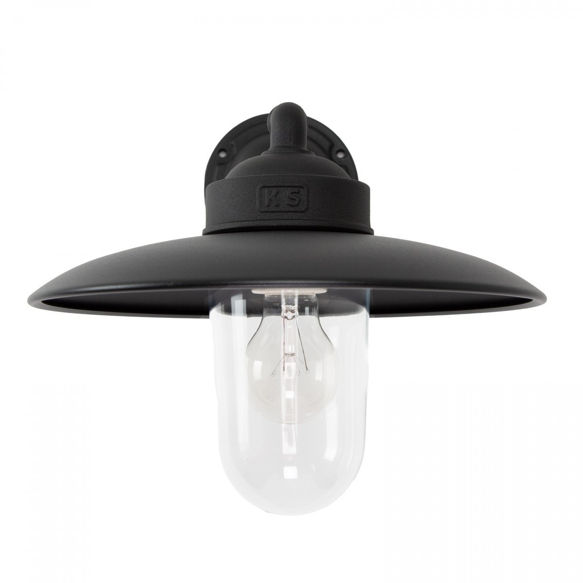 Wall light Solingen Matt Black