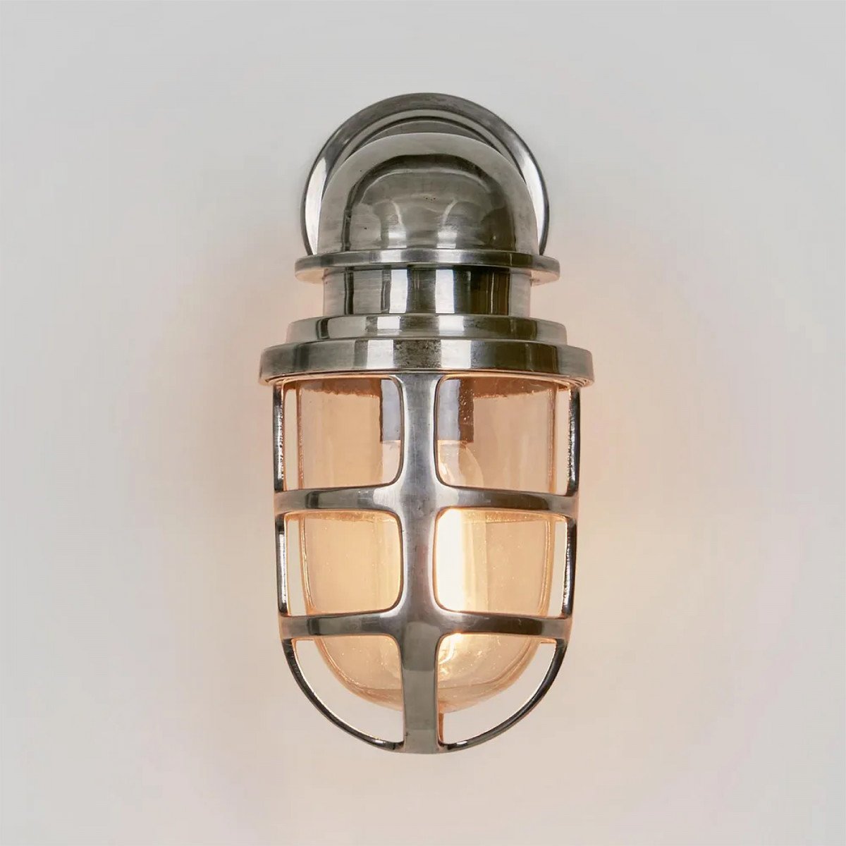 Brooklyn Zilver muurlamp