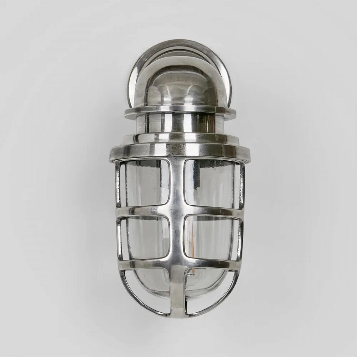 Brooklyn Zilver muurlamp