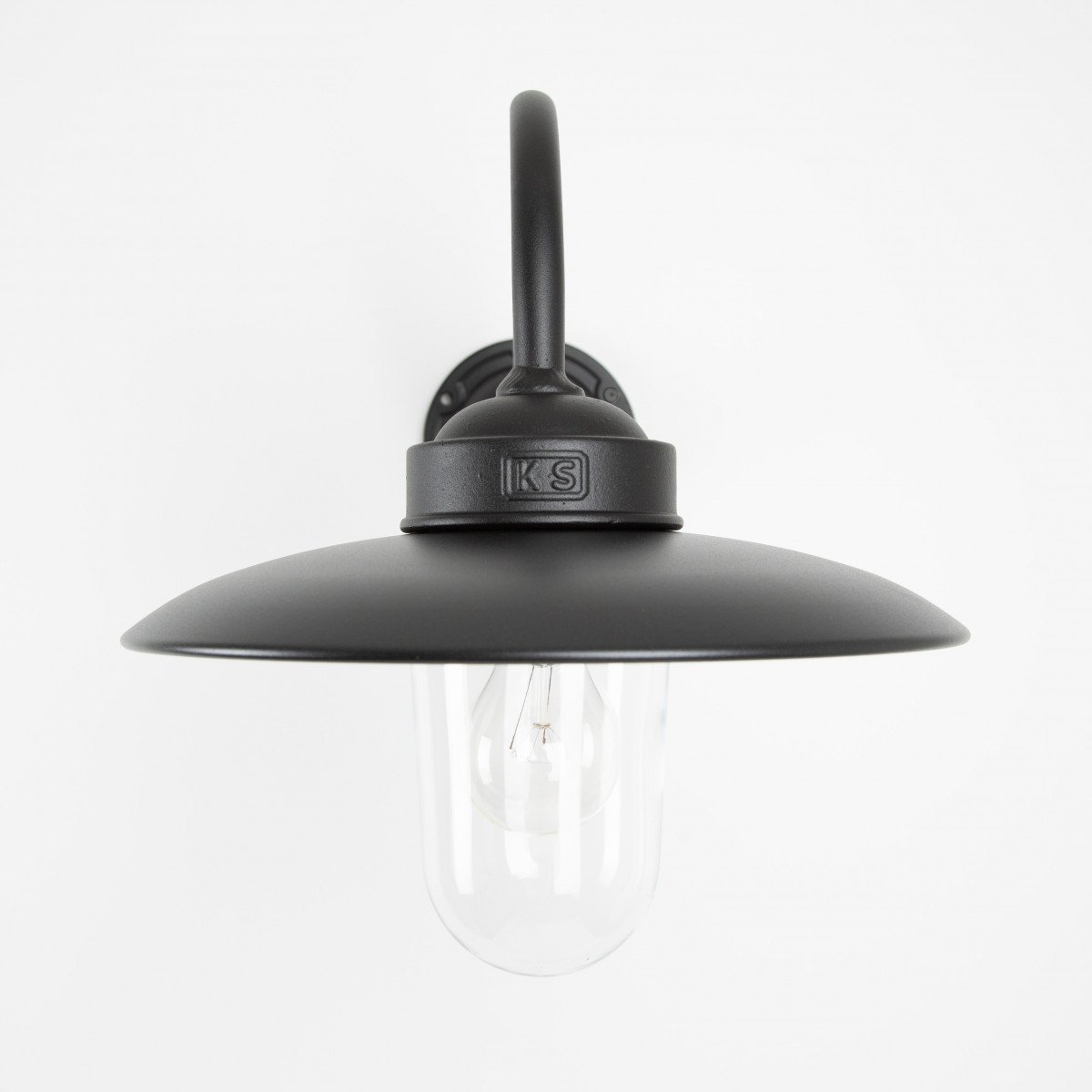 Wall light Solingen Matt Black