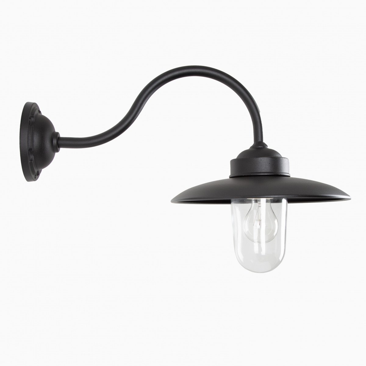 Wall light Solingen Matt Black