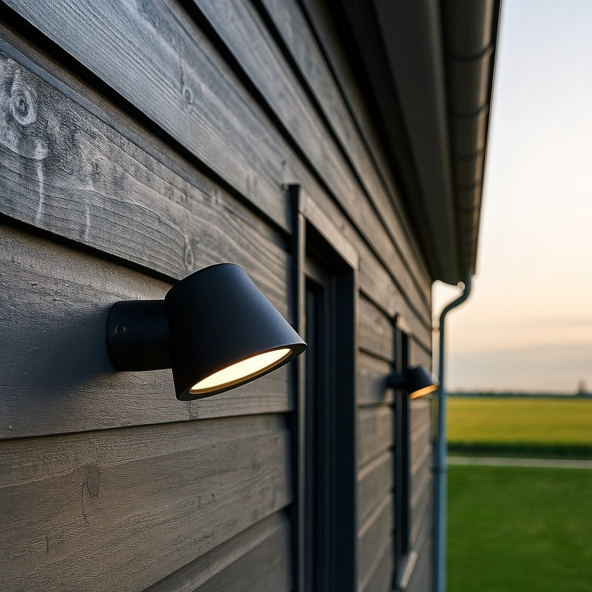 Wall light Vita Cup matt black