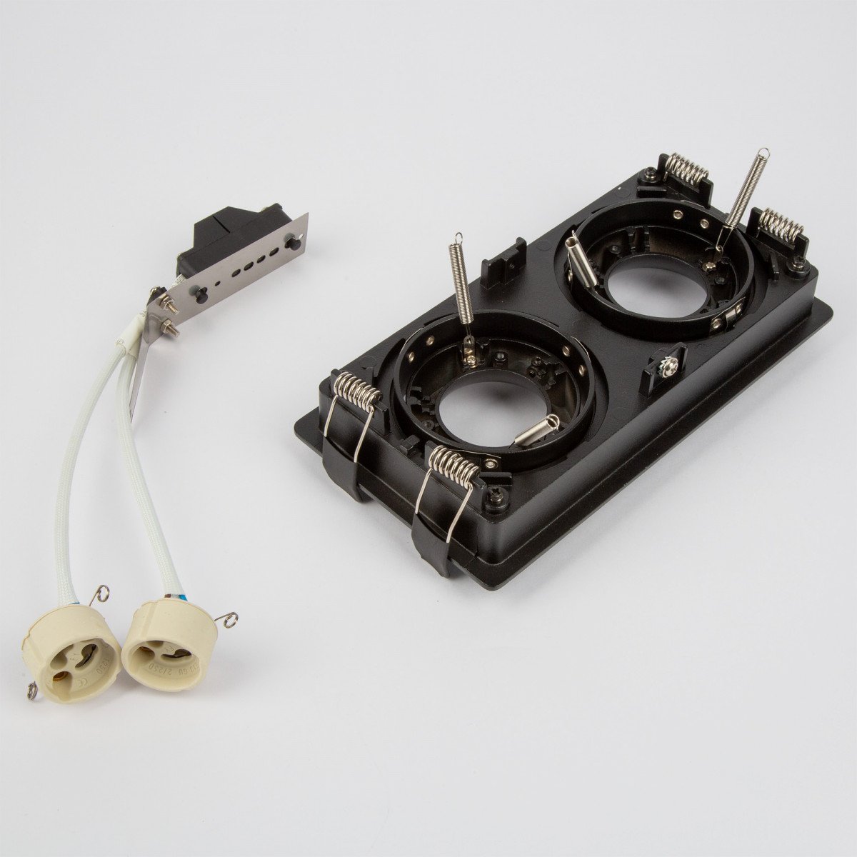 Wall-ceiling light Bjorn 2 Black