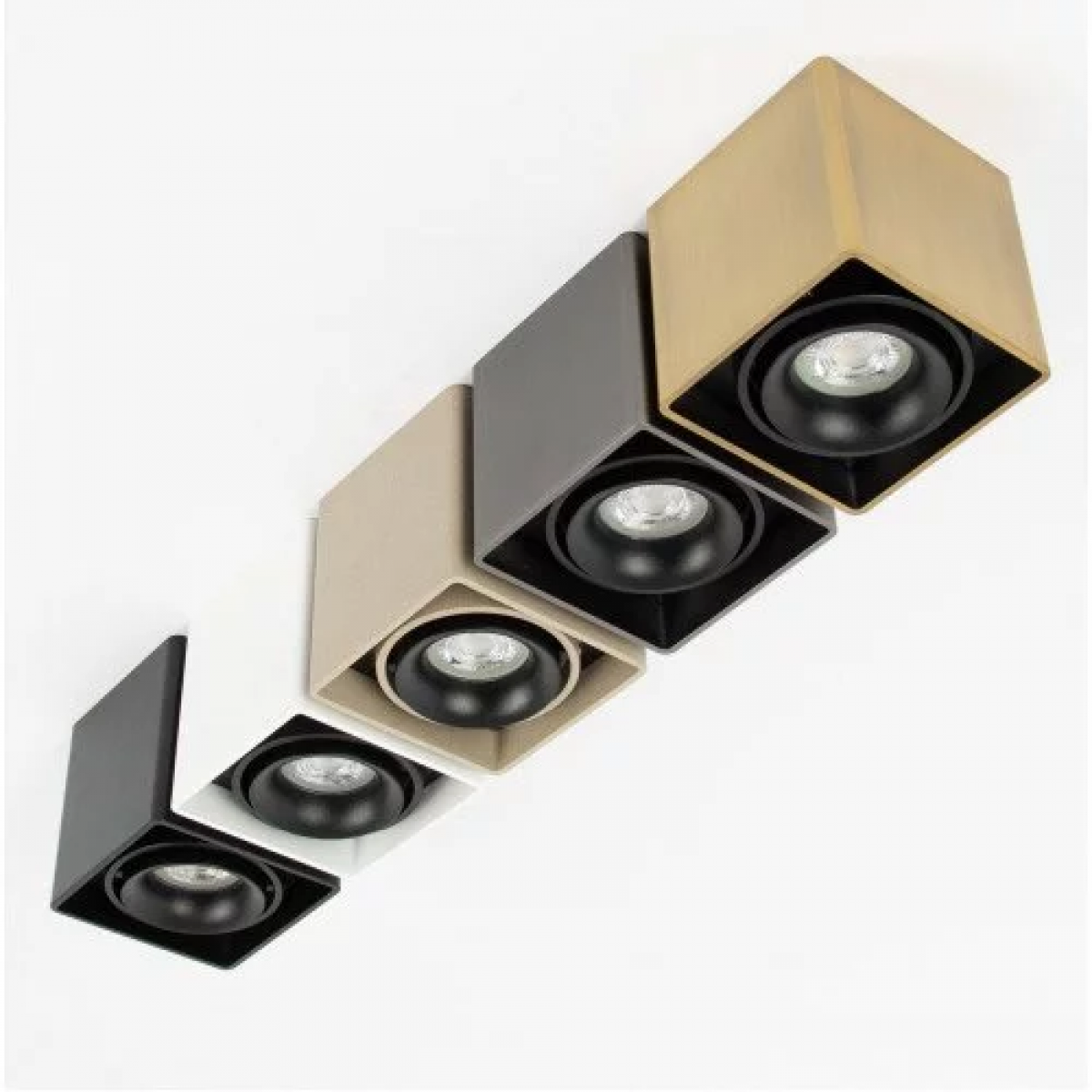 Wall-ceiling light Bjorn 1 Champagne