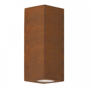Buitenlamp in moderne stijl en corten kleur gemaakt van RVS van het merk KS Verlichting Buitenlamp in moderne stijl en corten kleur gemaakt van RVS van het merk KS Verlichting