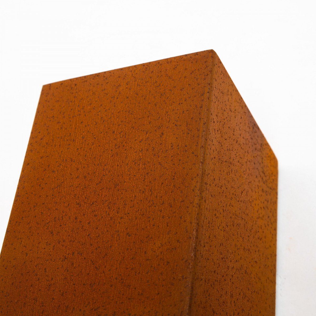 KS Verlichting Levi Up en Down corten staal up- en downlighter buitenlamp met roestbruine kleur
