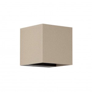 Binnenverlichting Shift up en downlighter muurlamp met modern design in champagne kleur Binnenverlichting Shift up en downlighter muurlamp met modern design in champagne kleur