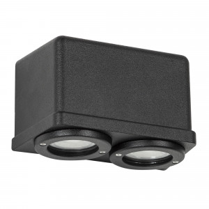 Spectre Black Wall Downlighter