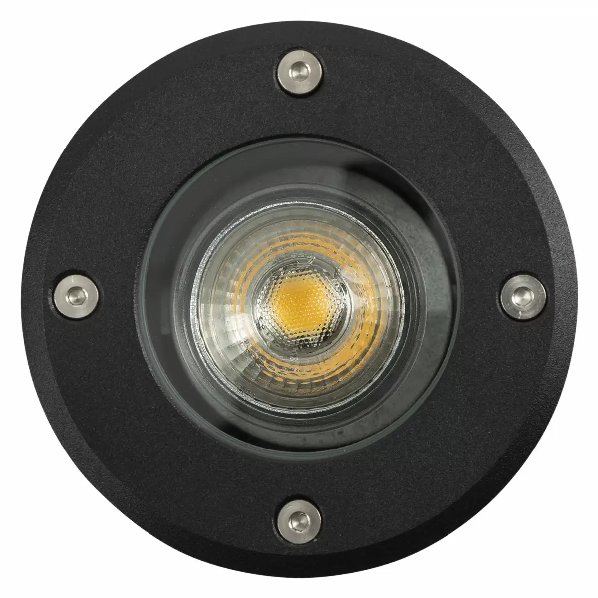Inground light GU10 black