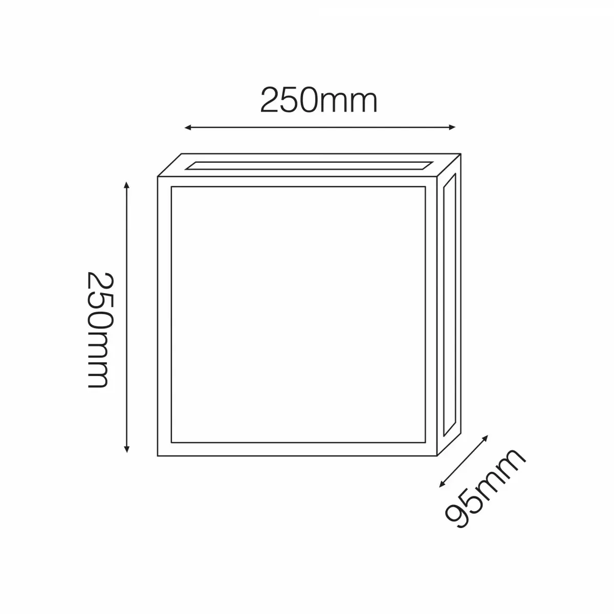 Wall light Bloc