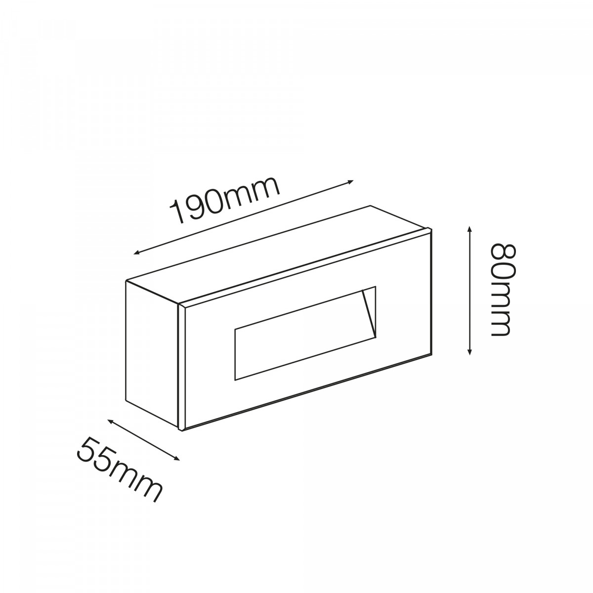 LED Wall light Oxide 2