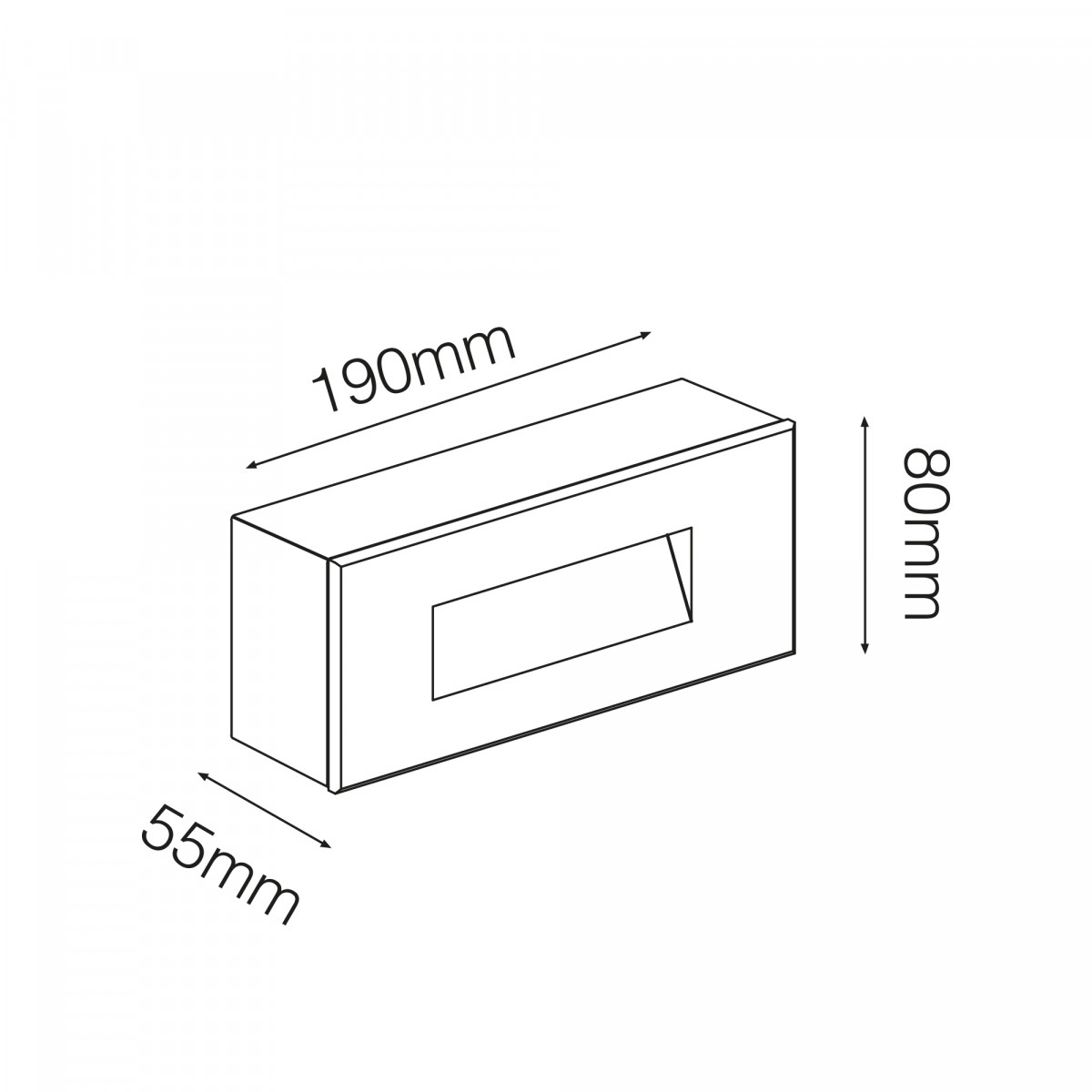 LED Wall light Oxide 2