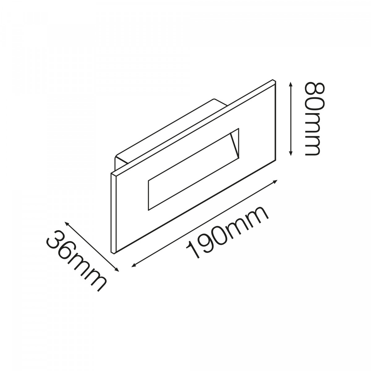 LED Wall light Silicon 2