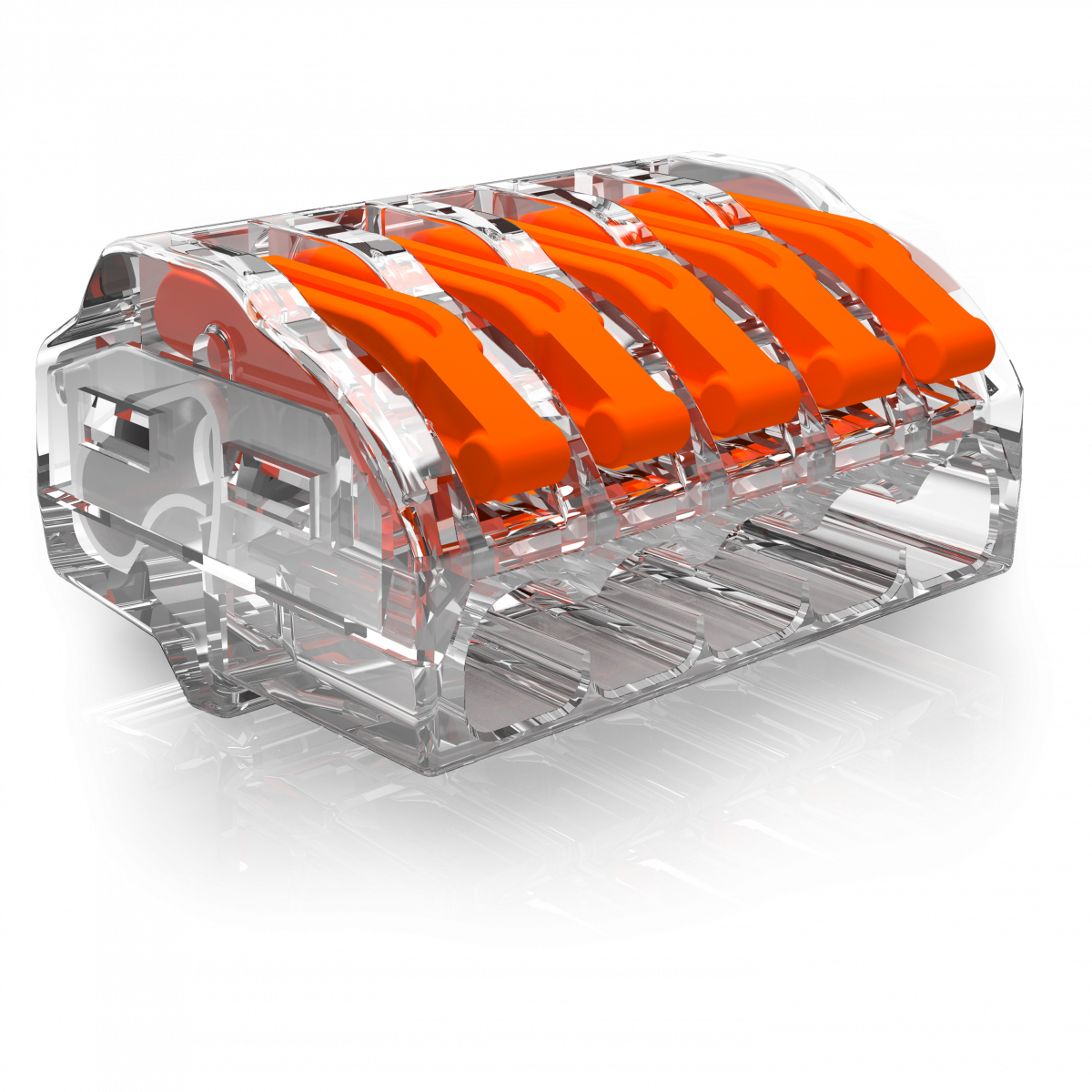 Conex transparant universal wire connector 5-fold (12 pieces)