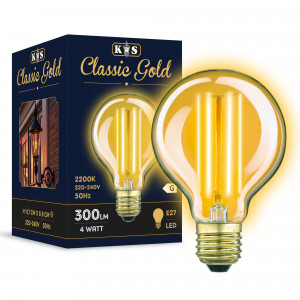 Classic Gold LED 4W Globe Classic Gold LED 4W Globe