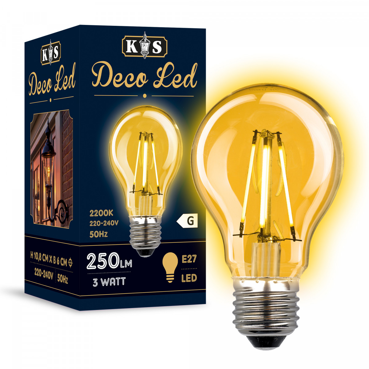 Light bulb Deco LED