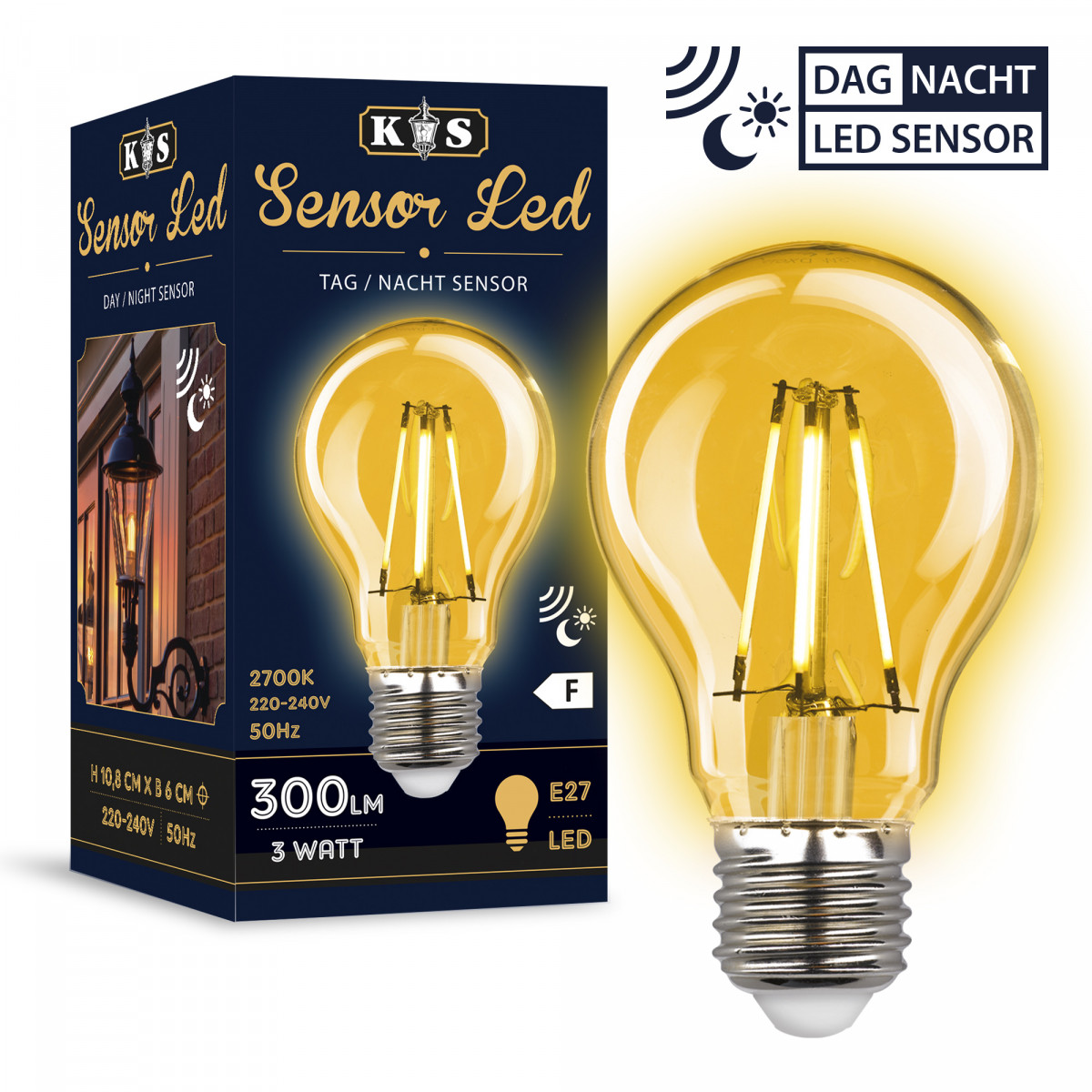 Sensor LED light source