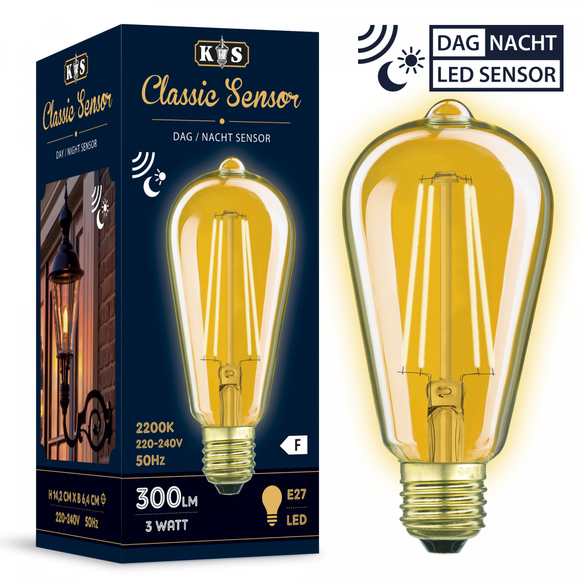 Sensor LED light source