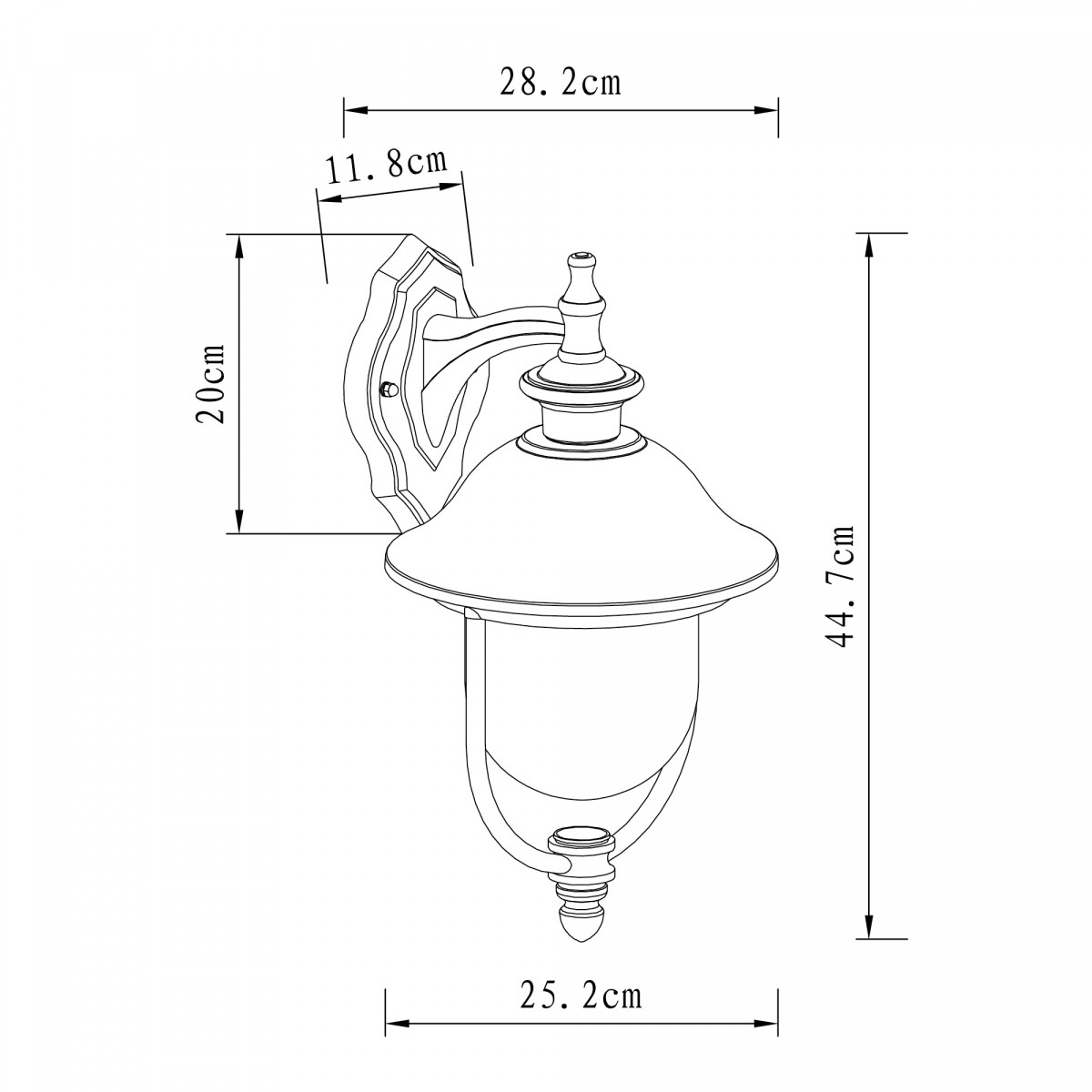 Wall light Bologna