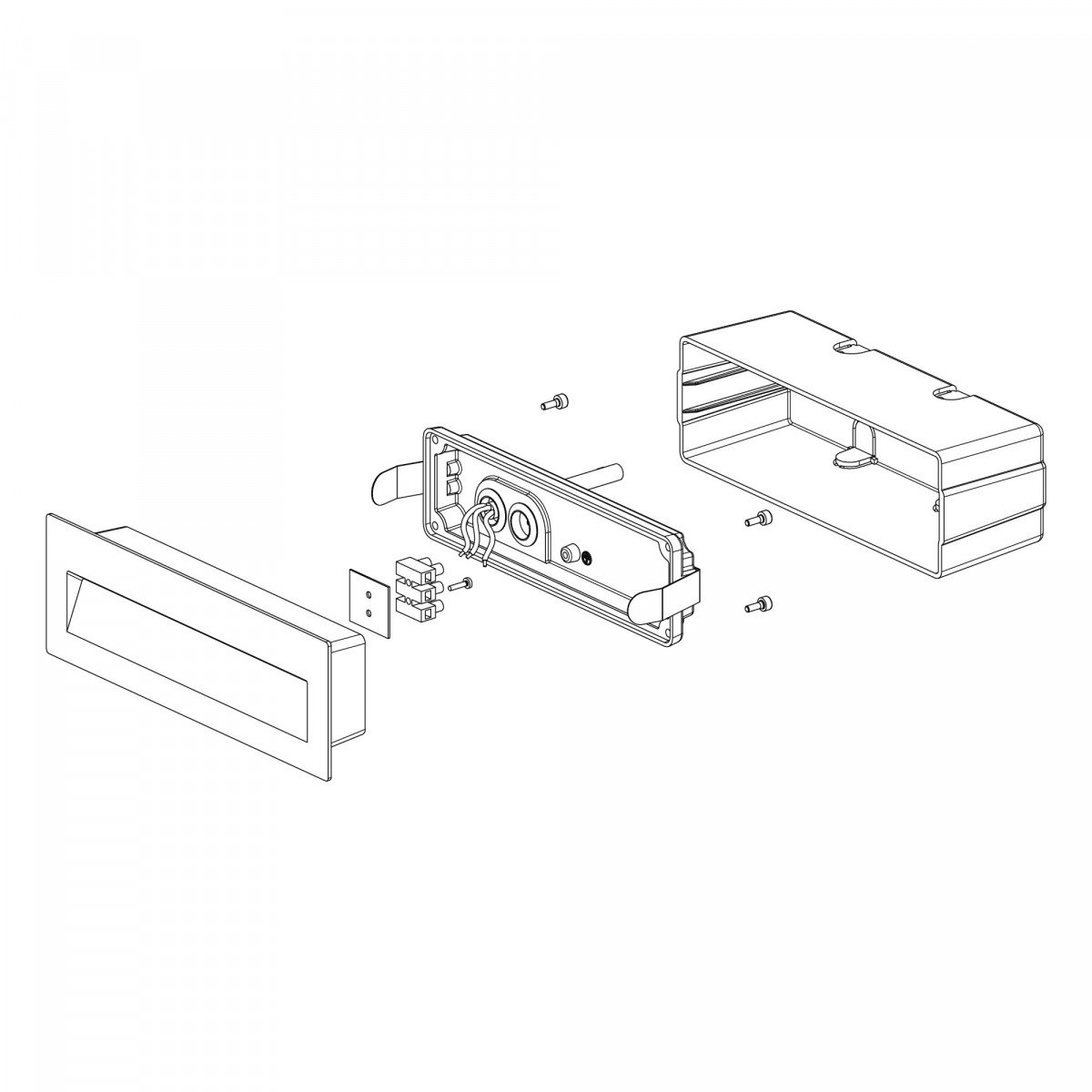 LED recessed Element 2 XS