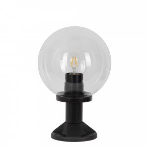 Globe pedestal 15R clear Globe pedestal 15R clear