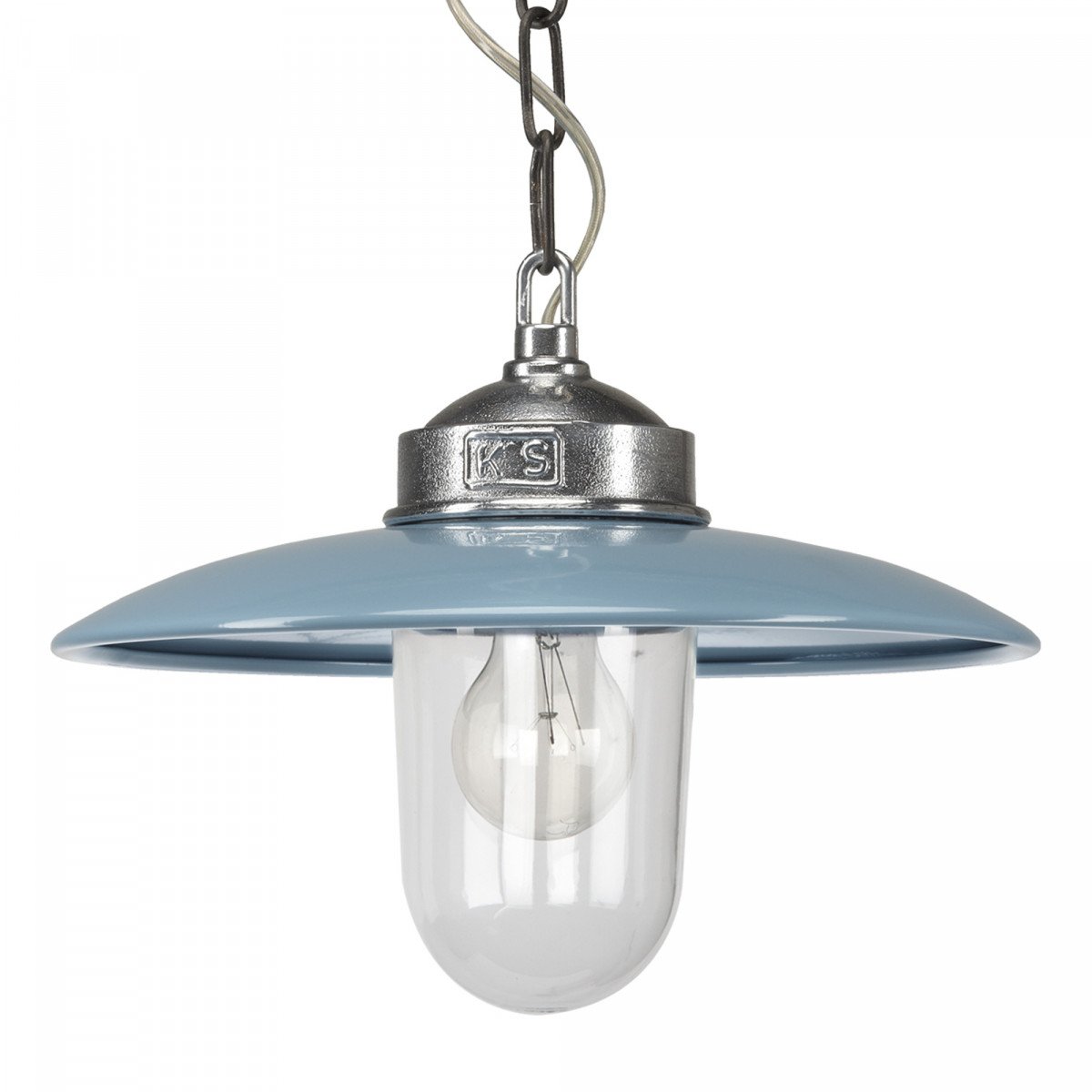 Pendant light Solingen blue