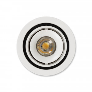 Wall-ceiling light Bjorn 1 Round White Wall-ceiling light Bjorn 1 Round White
