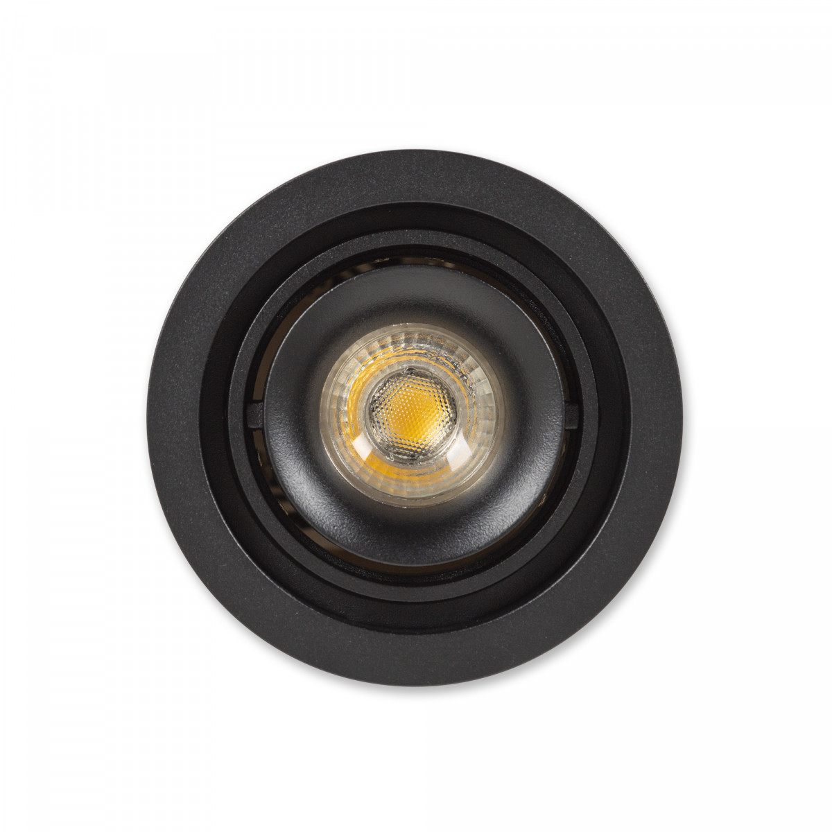 Wall-ceiling light Bjorn 1 Round Black