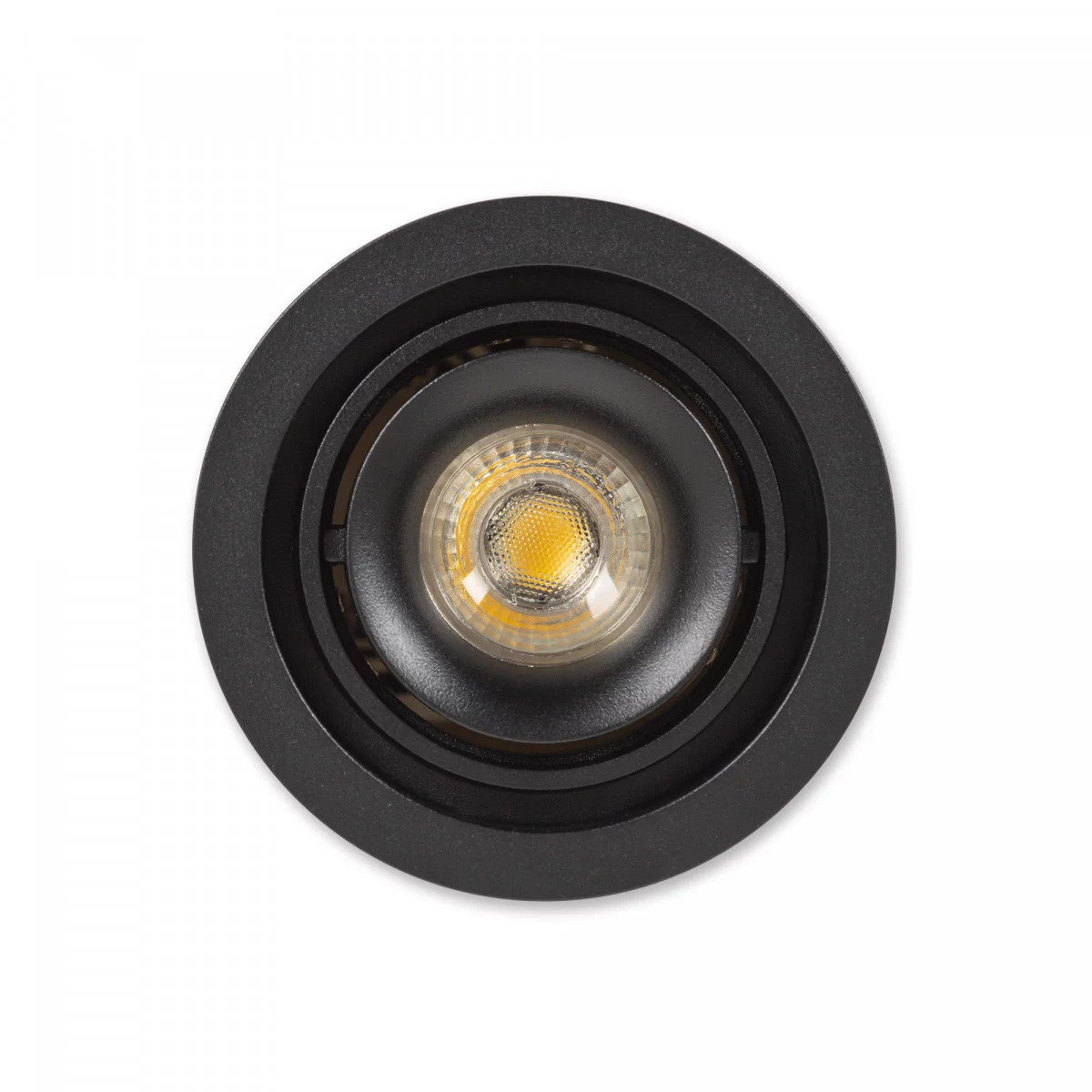 Wall-ceiling light Bjorn 1 Round Black