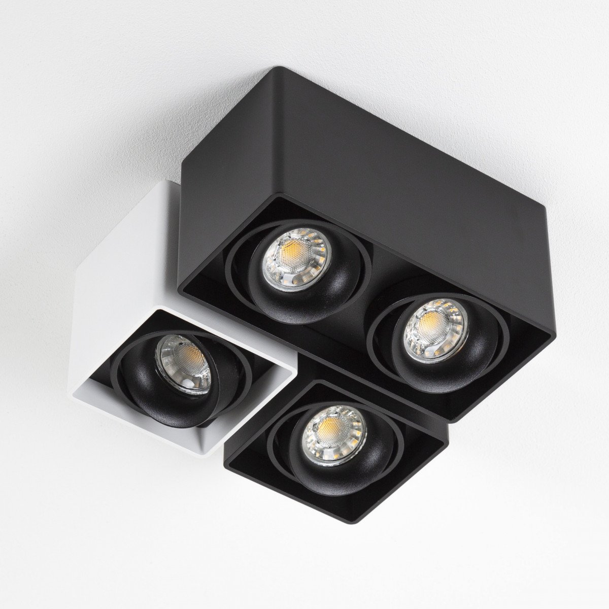 Wall-ceiling light Bjorn 2 Black