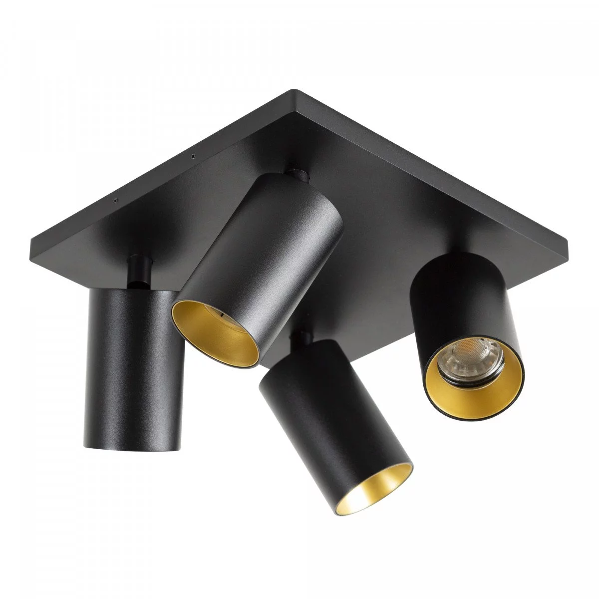Wall-ceiling light Mila 4 Black / Black