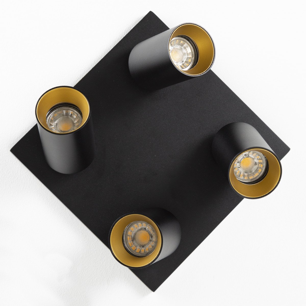 Wall-ceiling light Mila 4 Black / Black