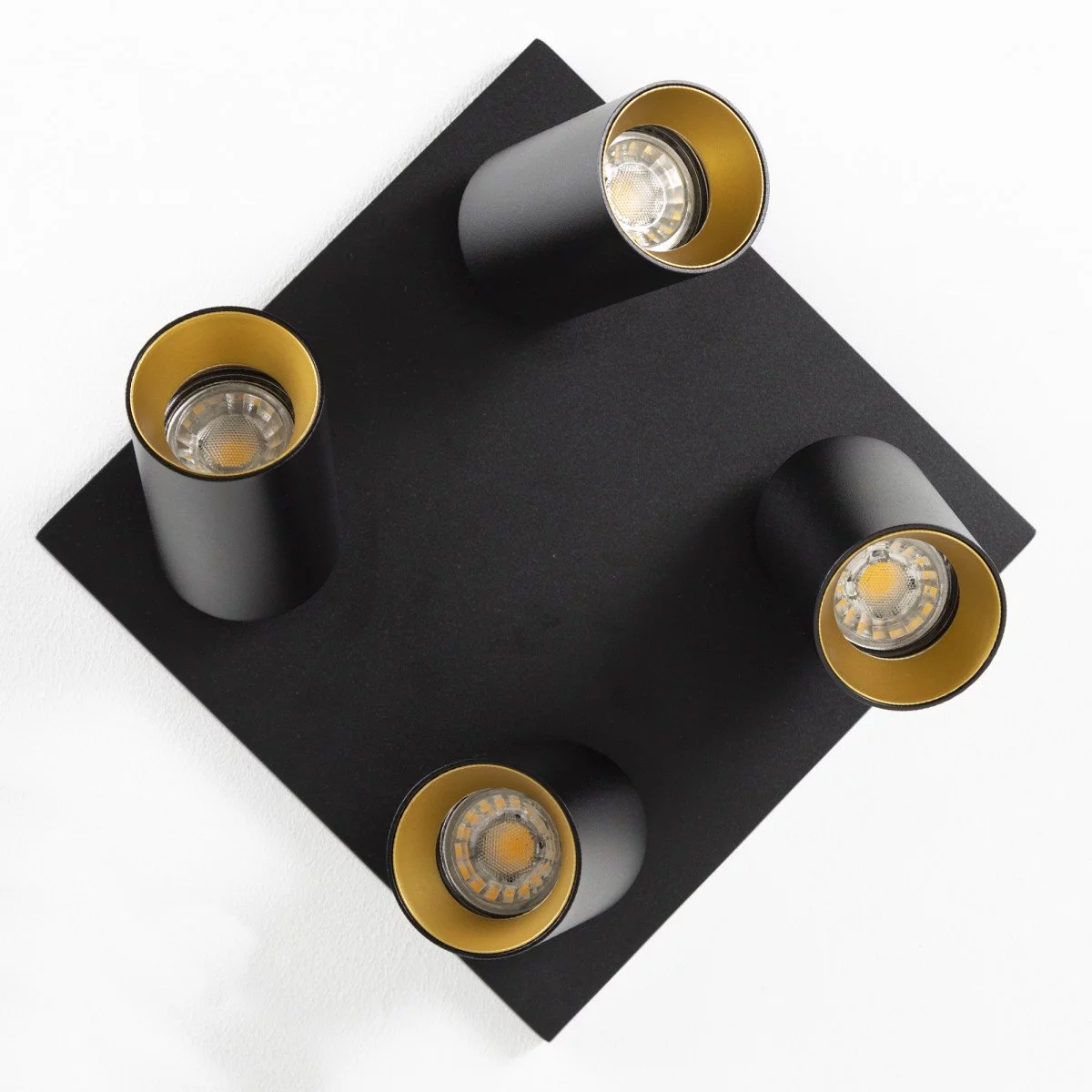 Wall-ceiling light Mila 4 Black / Black