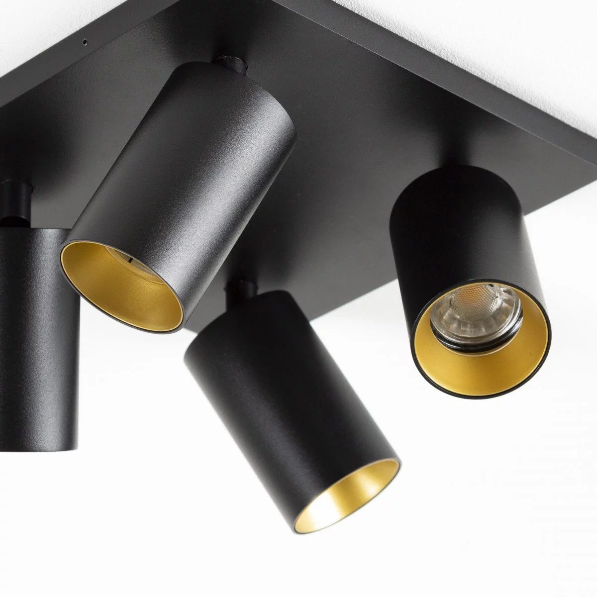 Wall-ceiling light Mila 4 Black / Black