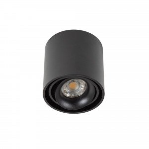 Opbouwspot Oliver van KS Verlichting rond, modern en robuust in de kleur zwart. Opbouwspot Oliver van KS Verlichting rond, modern en robuust in de kleur zwart.