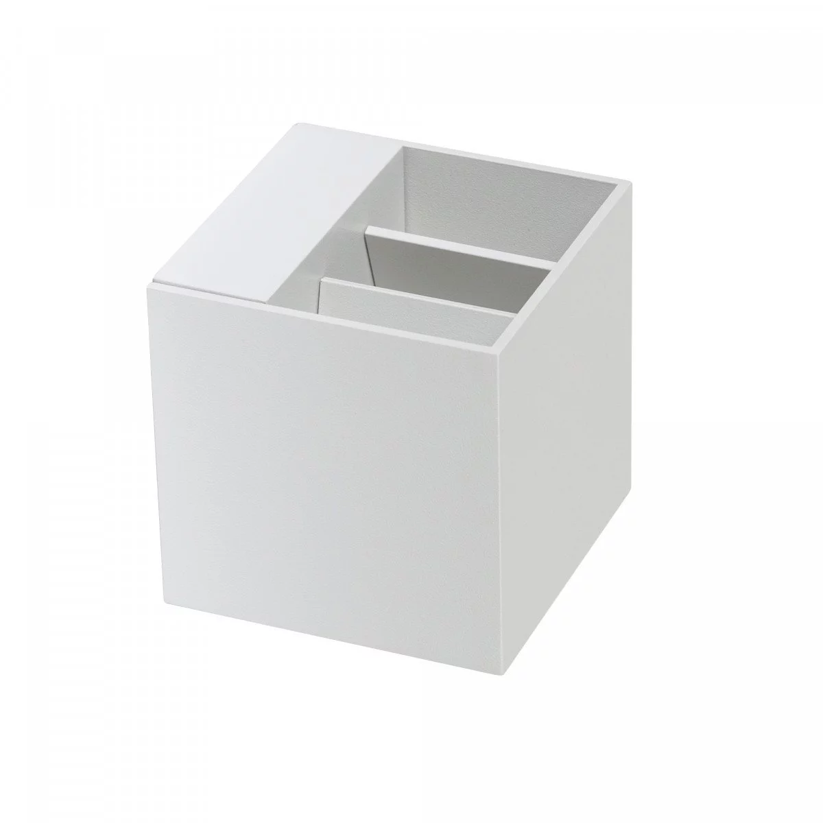 Binnenverlichting Shift up en downlighter muurlamp met modern design in witte kleur
