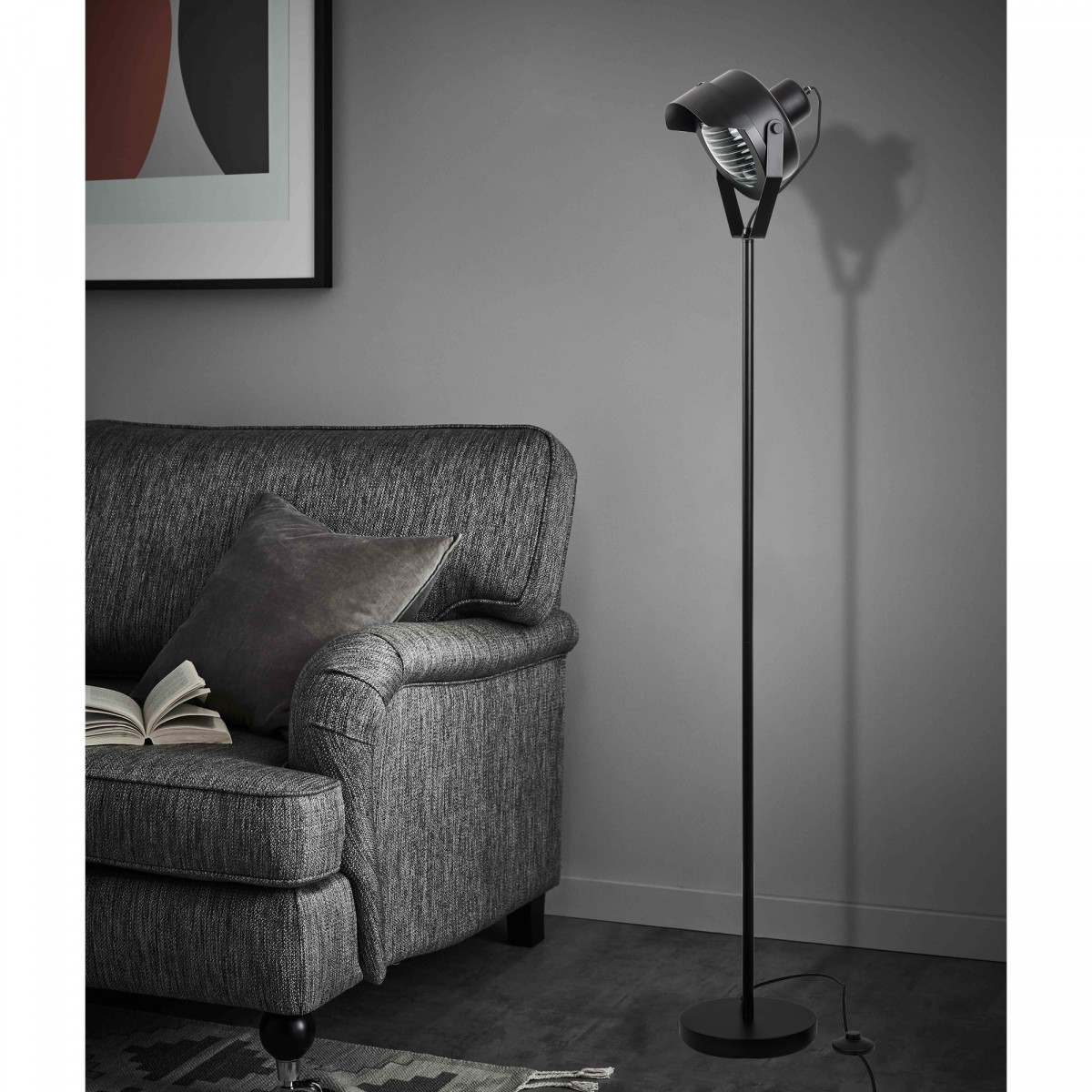 Floor lamp Stage black