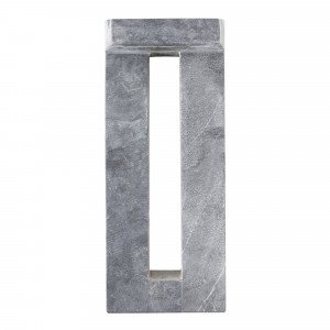 Blue stone recessed post box standing Blue stone recessed post box standing