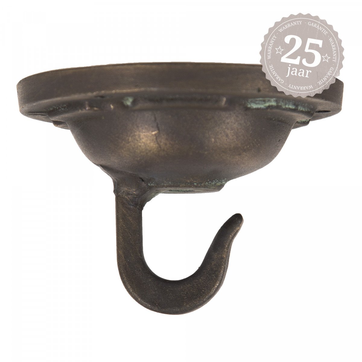 Ceiling mount hook bronze