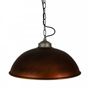 Pendant light copper look