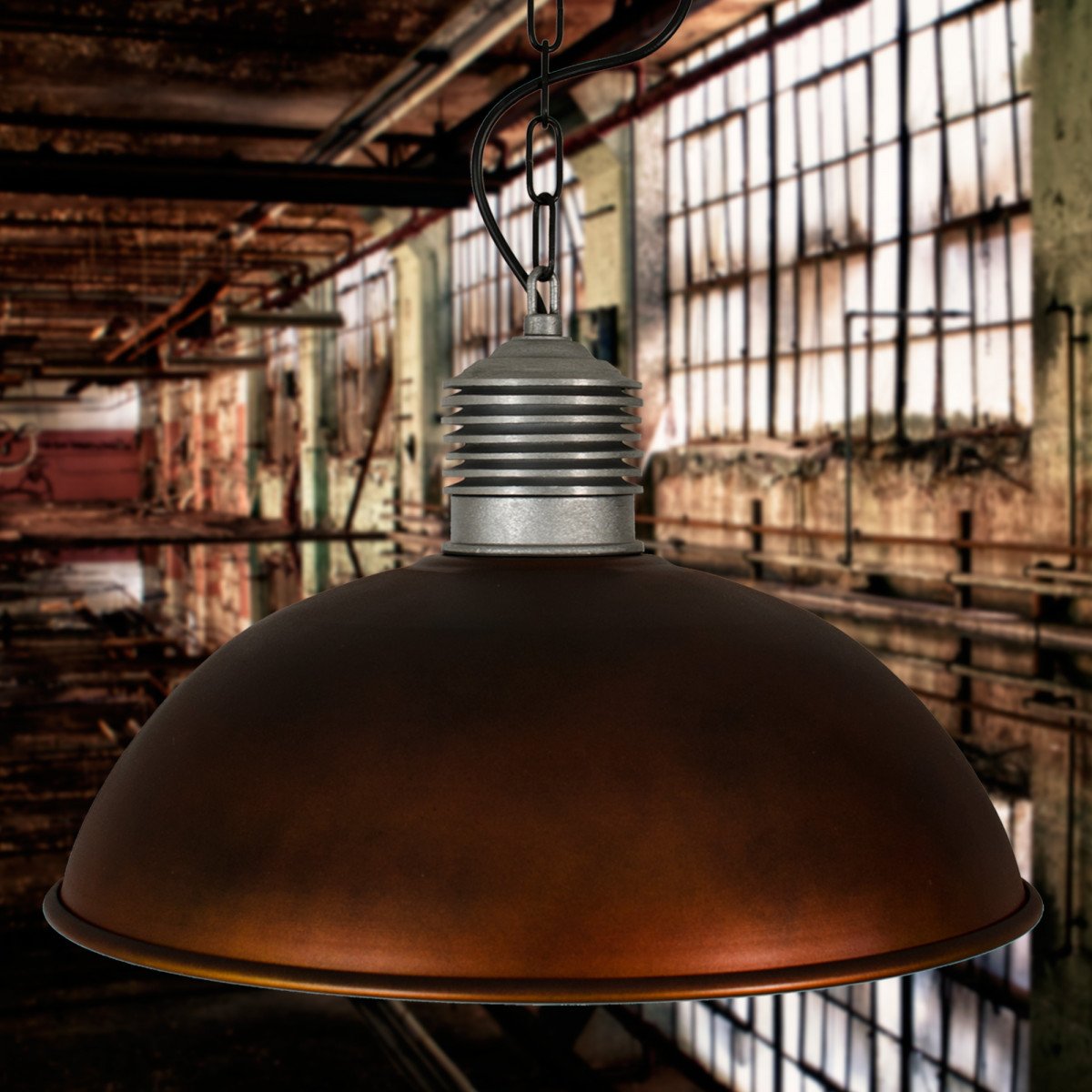 Pendant light Industrial II Copper