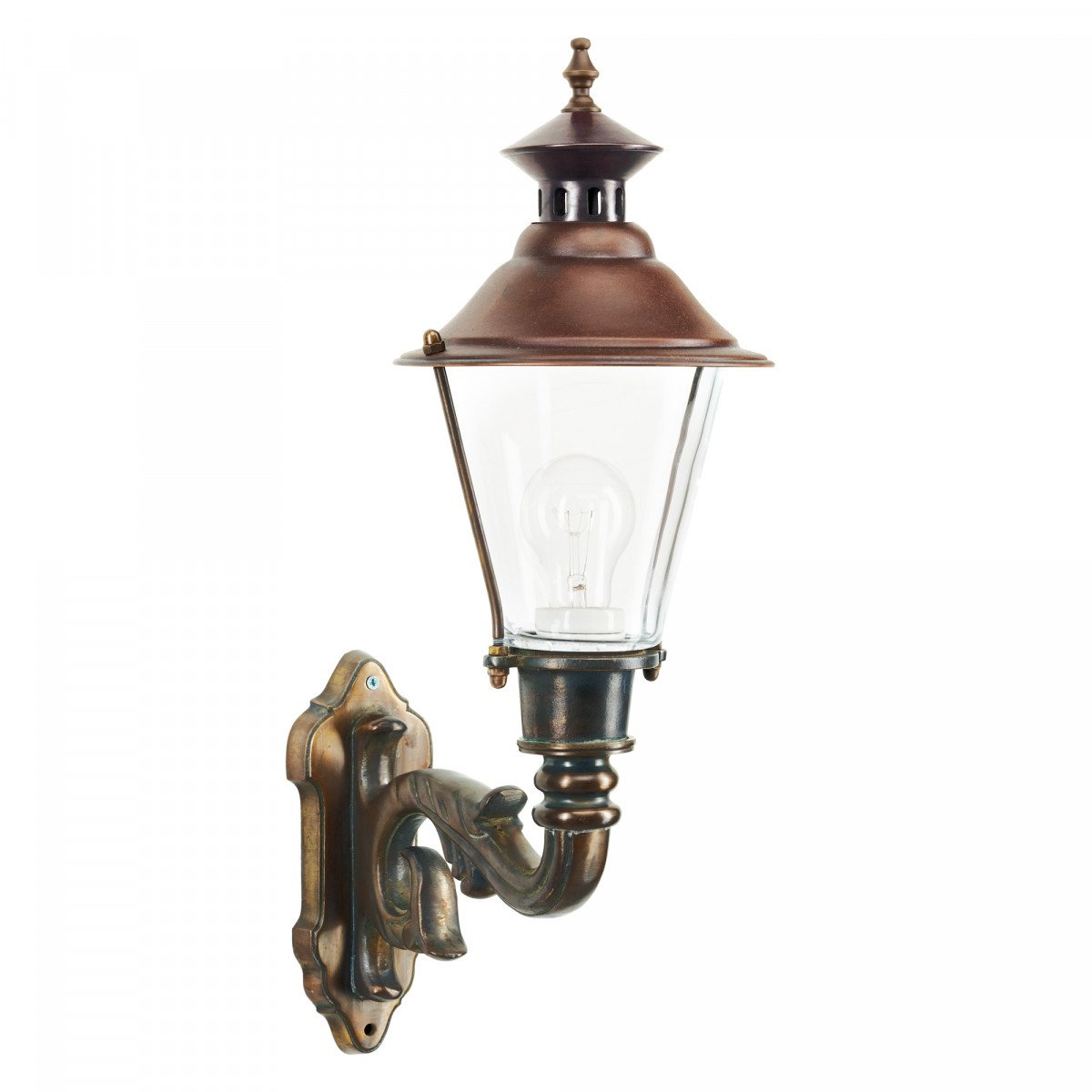 Wall light Ouddorp brass