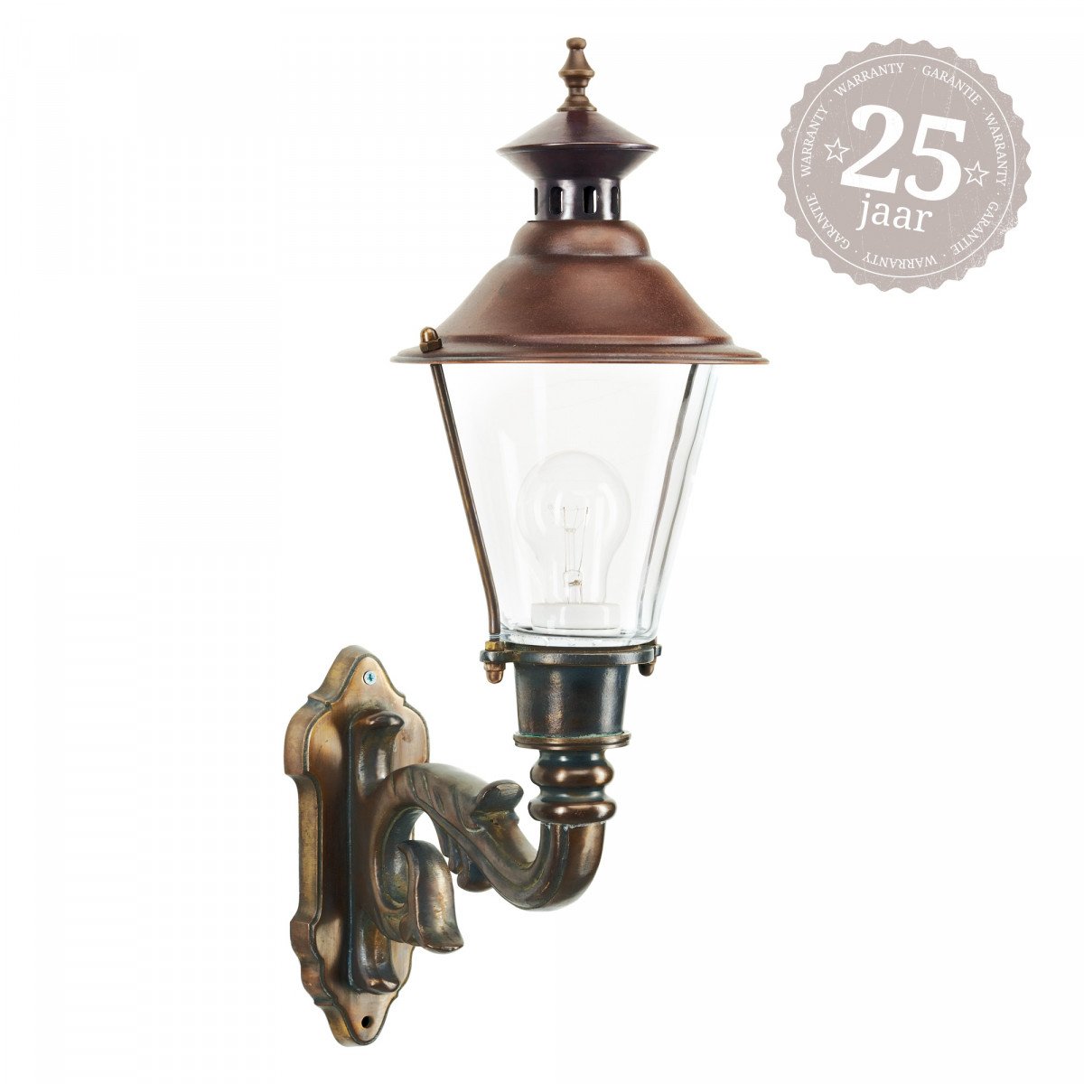 Wall light Ouddorp brass