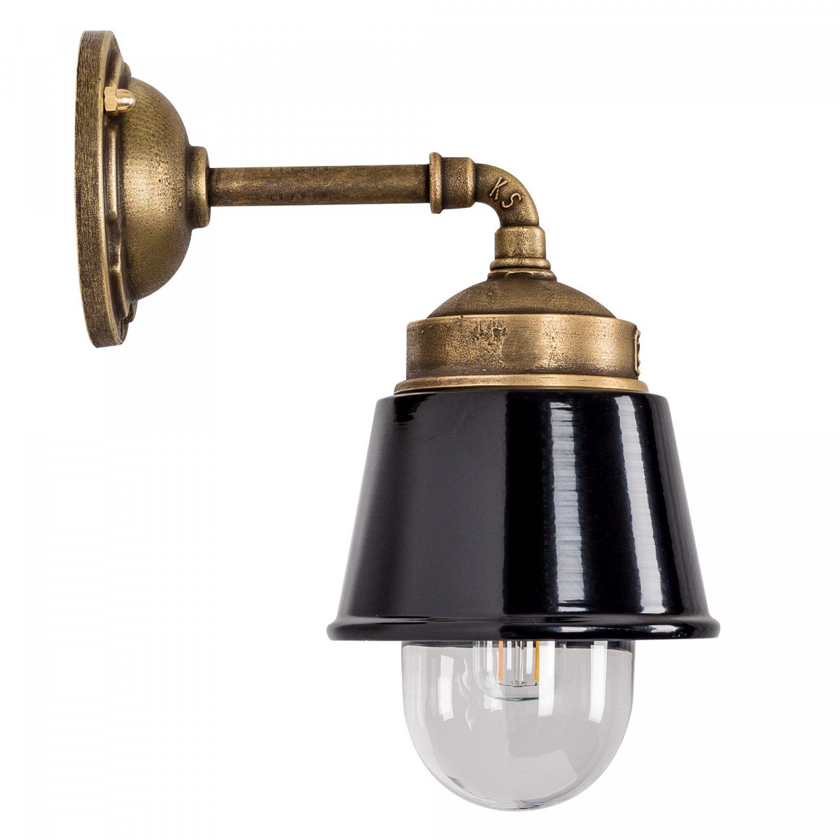 Wall light Kostas brass