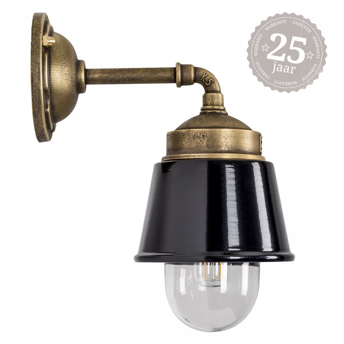 Wall light Kostas brass