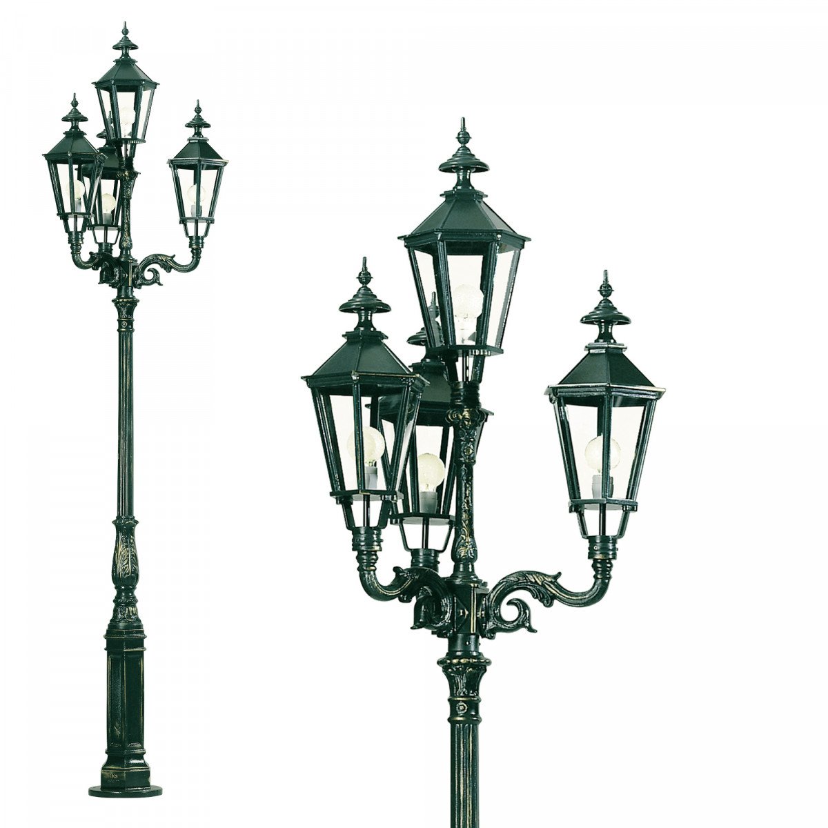 Street lighting post Brussel 4l
