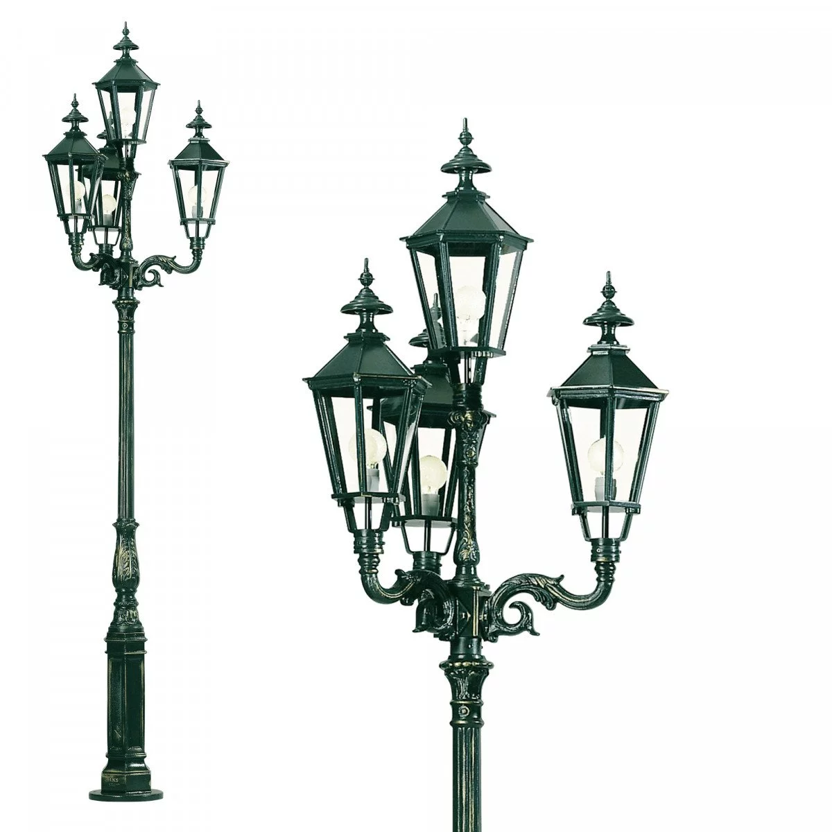 Street lighting post Brussel 4l