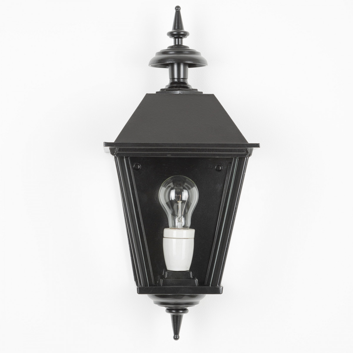 Half lantern Delft M Black