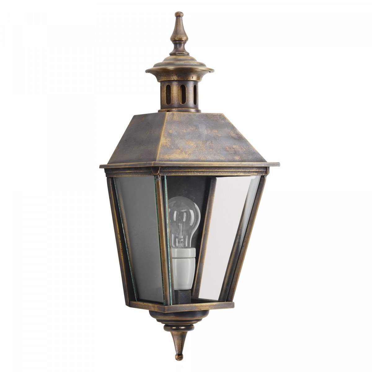 Brass Half lantern Oranjeburg 