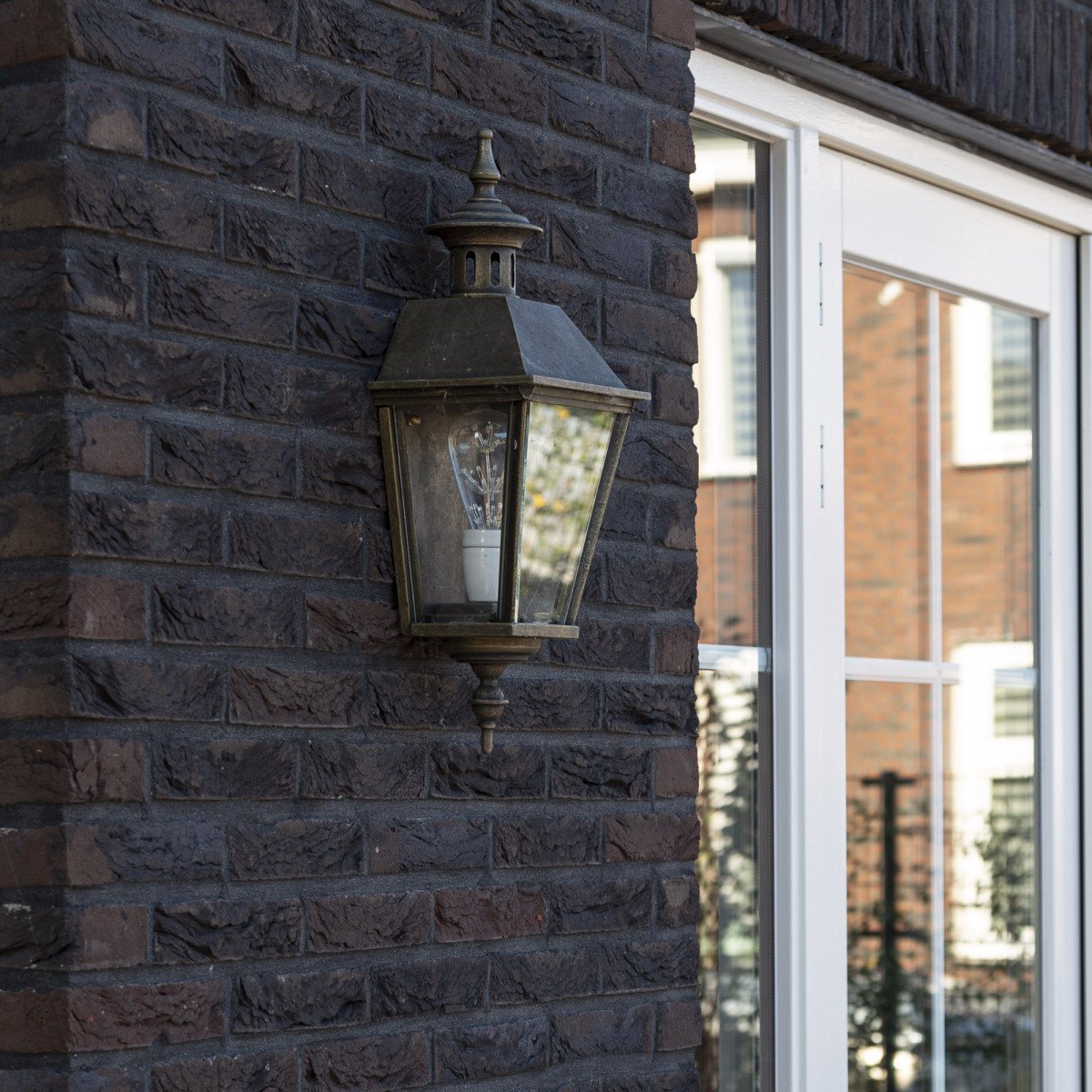 Brass Half lantern Oranjeburg 